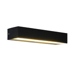 Matte Black Wall Mounted Rectangle Porch LED Lights Outdoor Wall Light - Lamp Outdoor