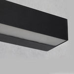 Matte Black Wall Mounted Rectangle Porch LED Lights Outdoor Wall Light - Lamp Outdoor