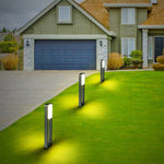 Big Square Panel COB LED Path Light Dual Front & Back Lighting - Lamp Outdoor