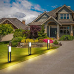 Big Square Panel COB LED Path Light Dual Front & Back Lighting - Lamp Outdoor
