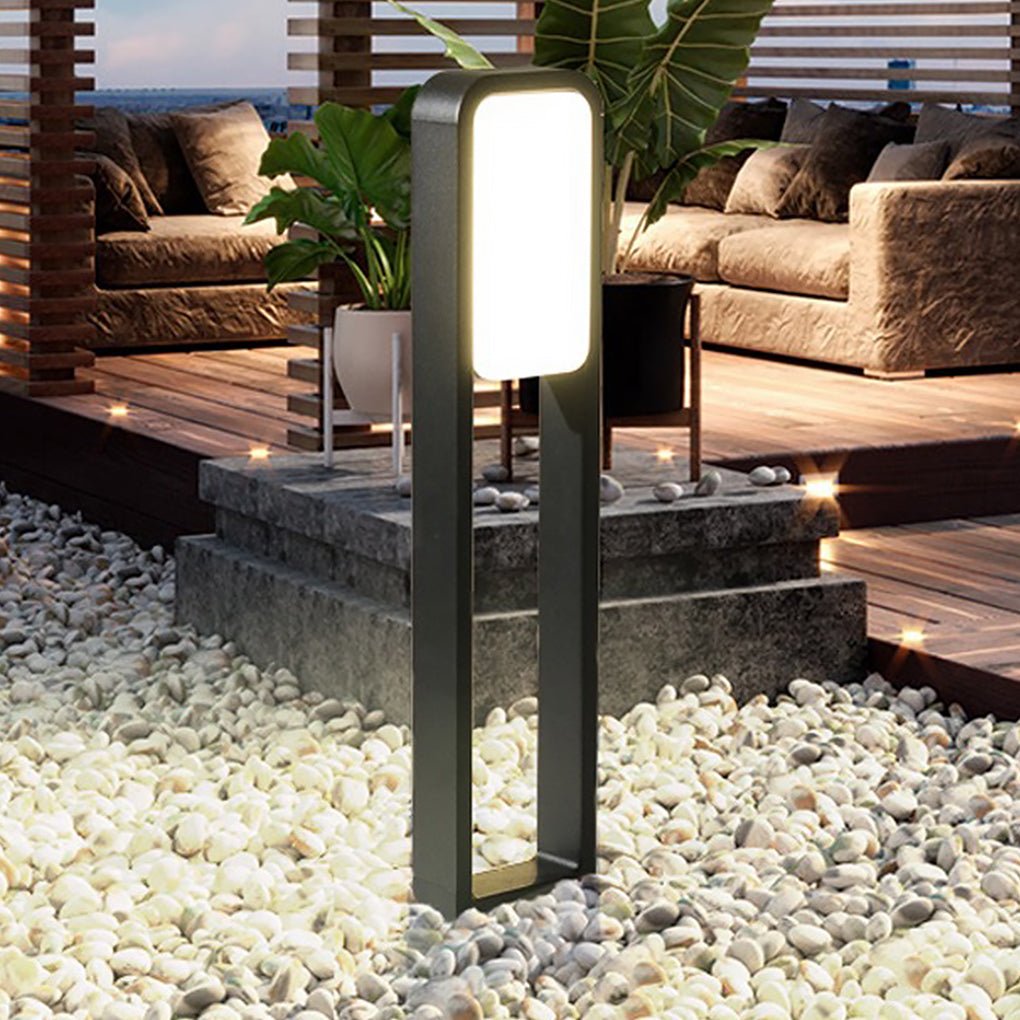 Big Square Panel COB LED Path Light Dual Front & Back Lighting - Lamp Outdoor
