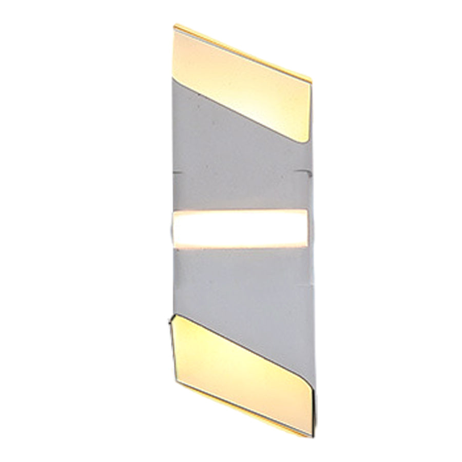 Square Tube LED Up And Down Outdoor Wall Lights - Lamp Outdoor