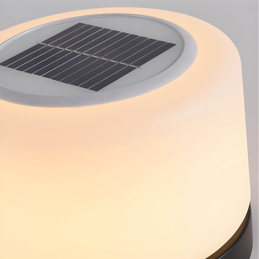 Modern 360° Illumination Cylindrical LED Dimmable Post Lamp for Pillar Tops - Lamp Outdoor