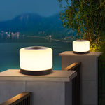 Modern 360° Illumination Cylindrical LED Dimmable Post Lamp for Pillar Tops - Lamp Outdoor
