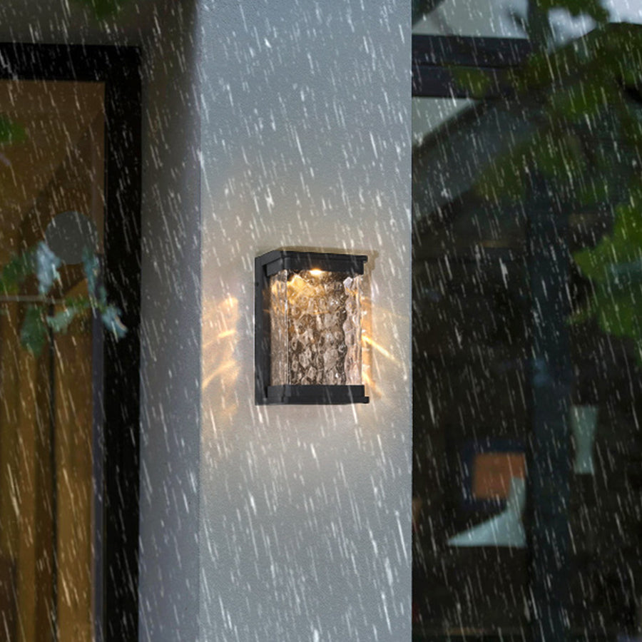 Aluminum Rectangular Outdoor Wall Lights Waterproof - Lamp Outdoor