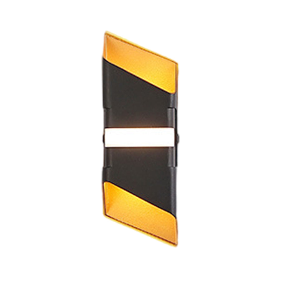 Square Tube LED Up And Down Outdoor Wall Lights - Lamp Outdoor