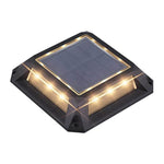 Modern Heavy-Duty Solar Deck Lights Waterproof LED Path Lighting - Lamp Outdoor