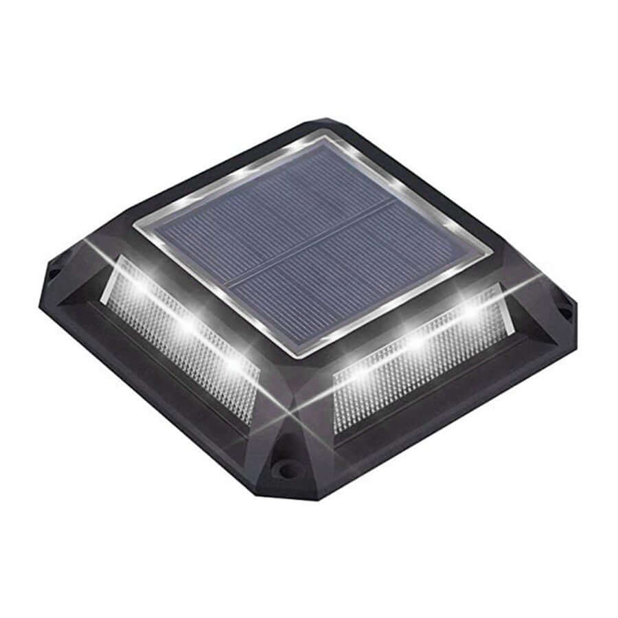 Modern Heavy-Duty Solar Deck Lights Waterproof LED Path Lighting - Lamp Outdoor