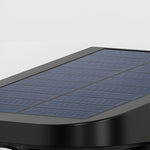 Modern LED Black Outdoor Solar Wall Lights with Motion Sensor - Lamp Outdoor