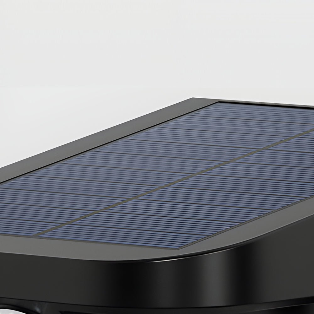 Modern LED Black Outdoor Solar Wall Lights with Motion Sensor - Lamp Outdoor
