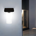 Modern LED Black Outdoor Solar Wall Lights with Motion Sensor - Lamp Outdoor
