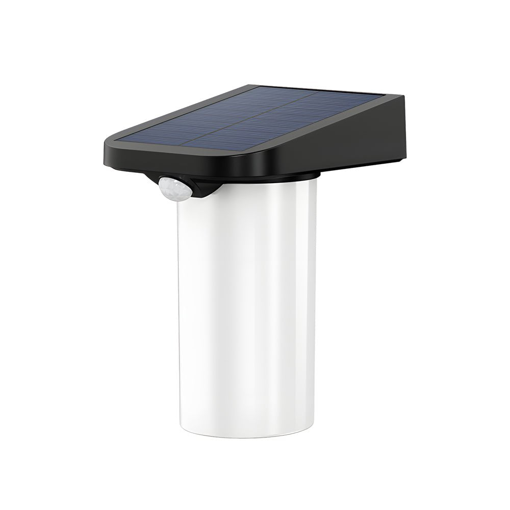 Modern LED Black Outdoor Solar Wall Lights with Motion Sensor - Lamp Outdoor
