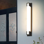 Retro Rectangular Waterproof LED Black Decorative Outdoor Wall Lights - Lamp Outdoor
