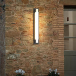 Retro Rectangular Waterproof LED Black Decorative Outdoor Wall Lights - Lamp Outdoor