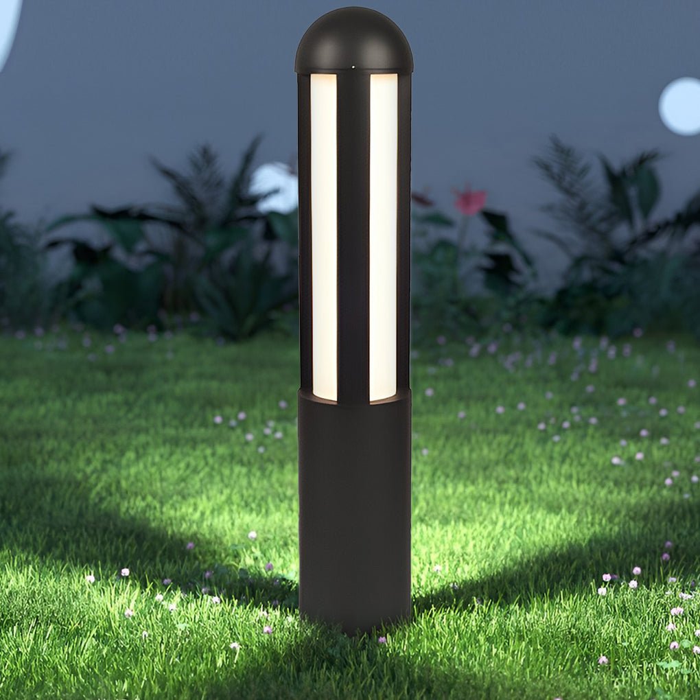 Modern Minimalist LED Outdoor Cylindrical Bollard Pathway Lights - Lamp Outdoor