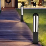 Modern Minimalist LED Outdoor Cylindrical Bollard Pathway Lights - Lamp Outdoor