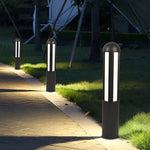 Modern Minimalist LED Outdoor Cylindrical Bollard Pathway Lights - Lamp Outdoor
