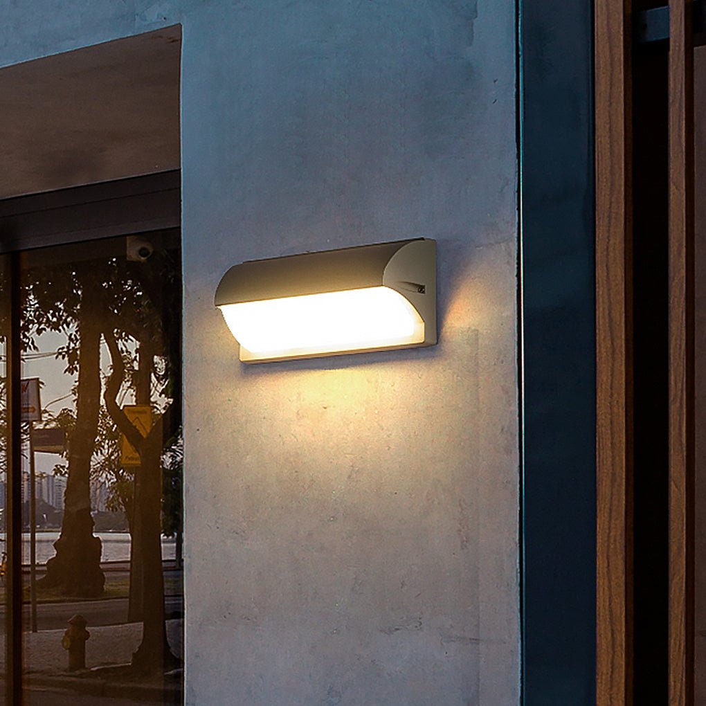 Modern Minimalist LED Waterproof Wall Light for Outdoor Villa Courtyard Balcony - Lamp Outdoor