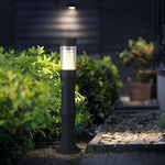 Modern Minimalist Aluminum Acrylic Outdoor Bollard Lights - Lamp Outdoor