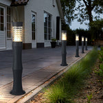 Modern Minimalist Aluminum Acrylic Outdoor Bollard Lights - Lamp Outdoor