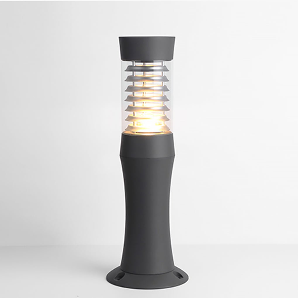 Modern Minimalist Aluminum Acrylic Outdoor Bollard Lights - Lamp Outdoor