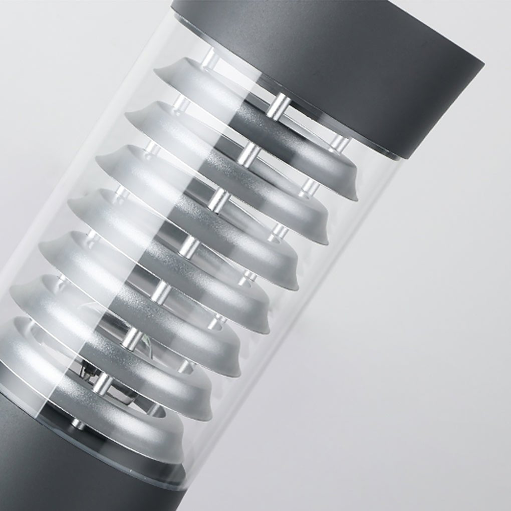 Modern Minimalist Aluminum Acrylic Outdoor Bollard Lights - Lamp Outdoor