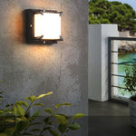 Modern Minimalist Outdoor Waterproof LED Wall Light for Patio Balcony Garden - Lamp Outdoor