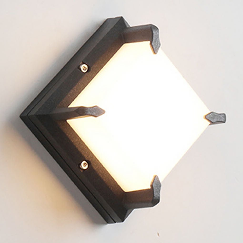 Modern Minimalist Outdoor Waterproof LED Wall Light for Patio Balcony Garden - Lamp Outdoor