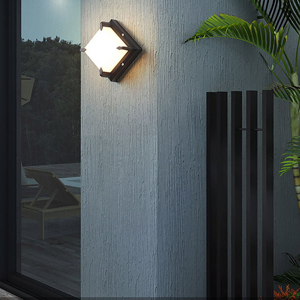 Modern Minimalist Outdoor Waterproof LED Wall Light for Patio Balcony Garden - Lamp Outdoor