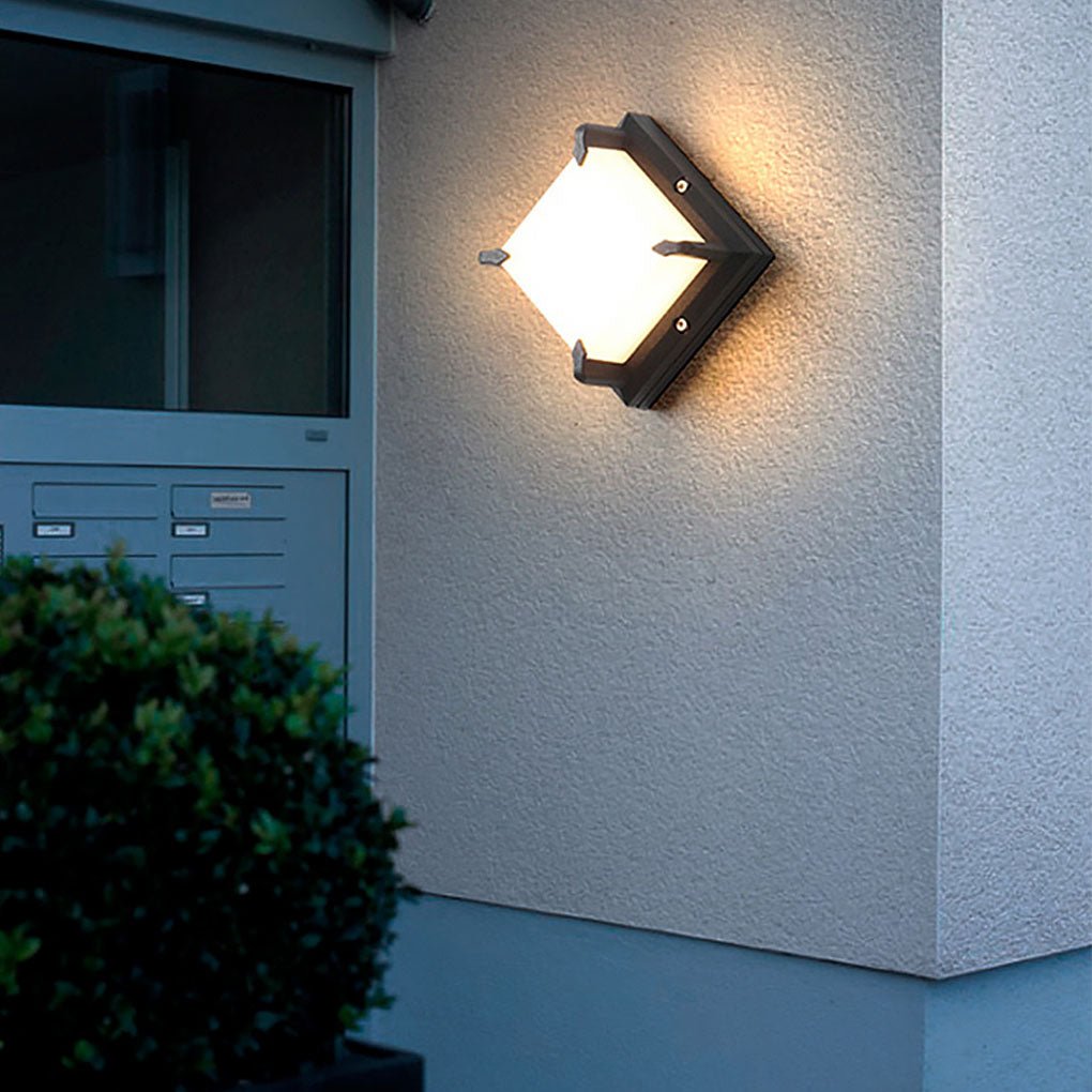 Modern Minimalist Outdoor Waterproof LED Wall Light for Patio Balcony Garden - Lamp Outdoor