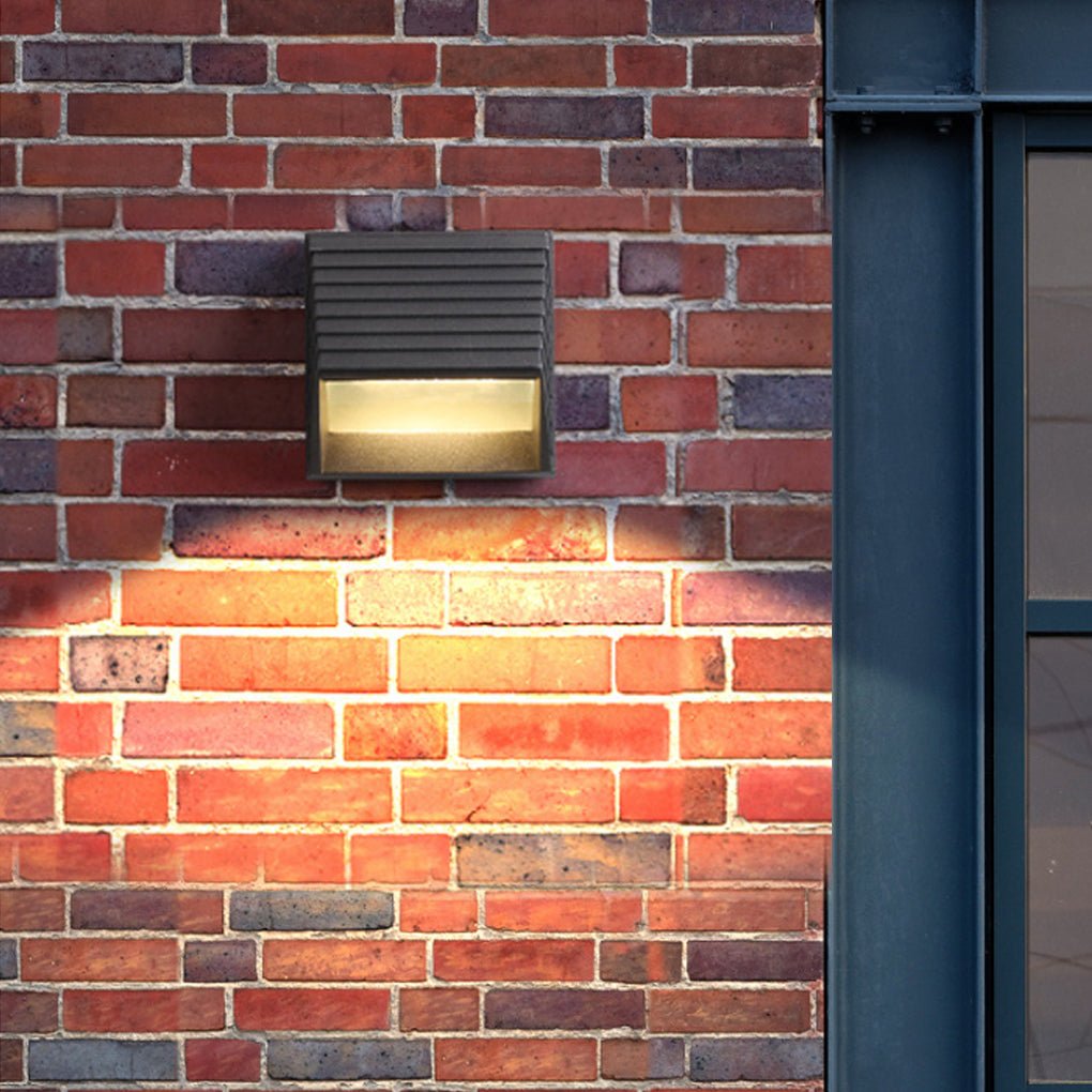 Modern Minimalist Outdoor Waterproof LED Wall Light for Villa Garden Balcony Stairs - Lamp Outdoor