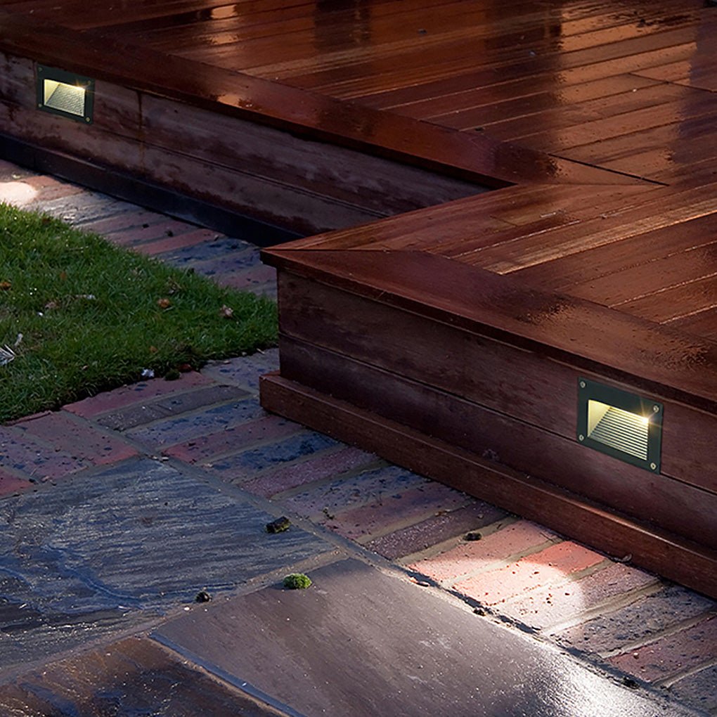 Modern Minimalist Waterproof Embedded Step Lights Wall Decorative Lamp for Outdoor Stairway - Lamp Outdoor