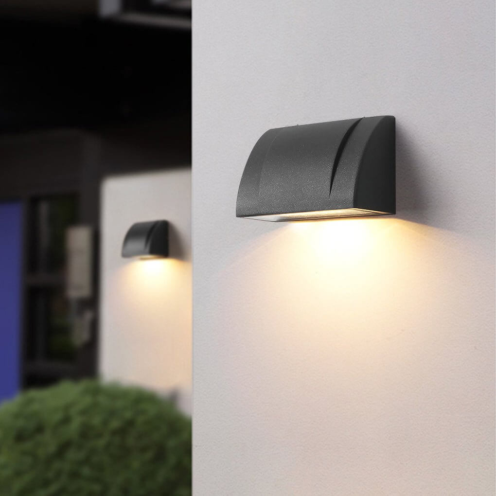 Modern Minimalist Waterproof Outdoor LED Wall Light for Patio Balcony Garden - Lamp Outdoor