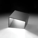 Unique Stainless Steel Artful Cube Outdoor Landscape Light Modern Geometric Illumination - Lamp Outdoor