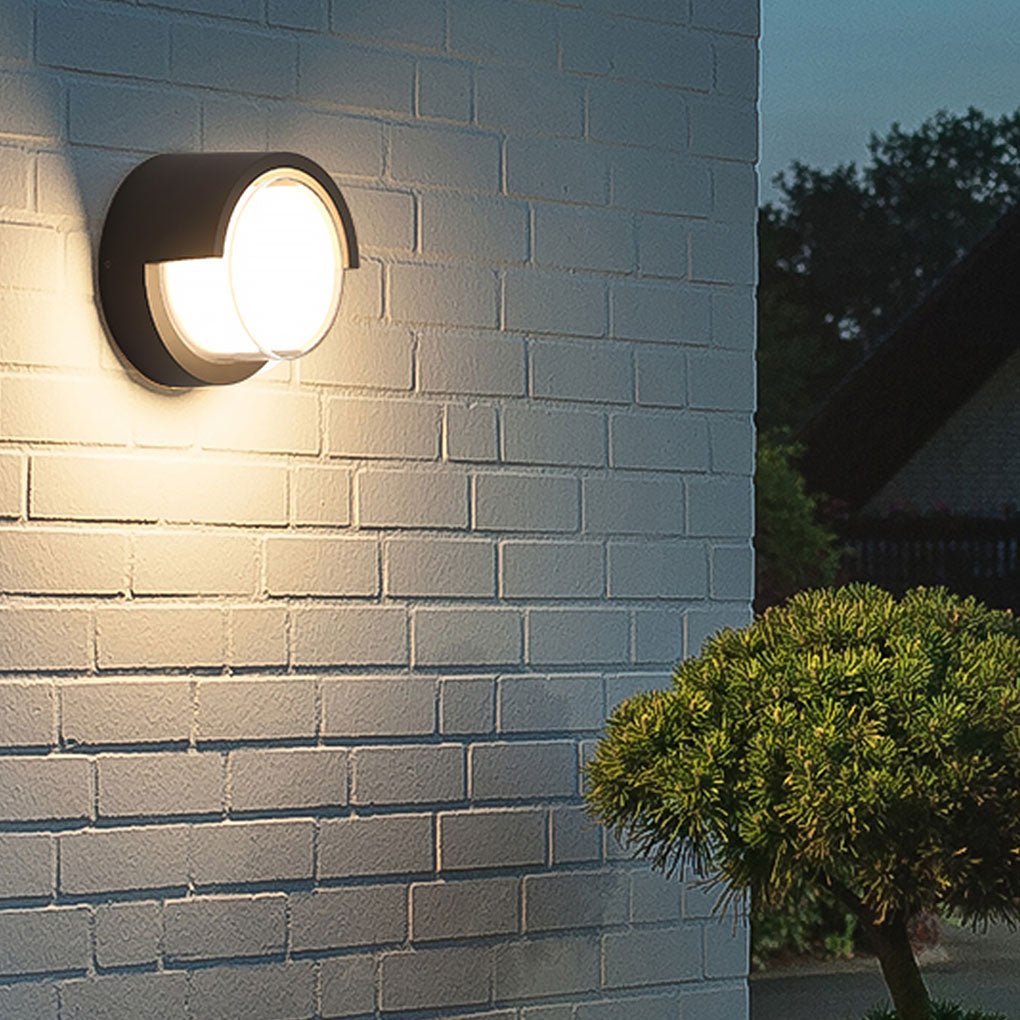 Modern Outdoor Wall Lights Round & Square Waterproof Designs for Gardens & Villas - Lamp Outdoor