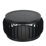 Modern Outdoor Waterproof Solar Three-color Dimming LED Garden Lamp Post Light - Lamp Outdoor