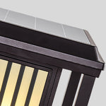 Square Exterior Pillar Lights Modern Style - Lamp Outdoor