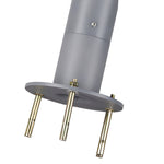 Modern Round Dual Motion Sensor LED Solar Post Lights - Outdoor Pillar Lamp - Lamp Outdoor