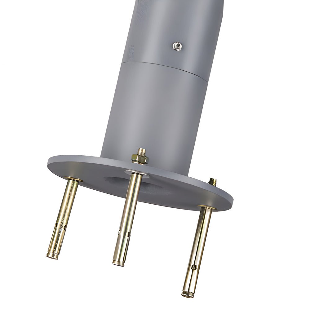 Modern Round Dual Motion Sensor LED Solar Post Lights - Outdoor Pillar Lamp - Lamp Outdoor