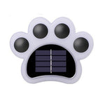 Modern Solar-Powered LED Animal Paw Lights Step Stairs Lighting - Lamp Outdoor