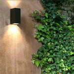 Modern Square Design Outdoor Waterproof Wall Light for Villa Courtyard Balcony - Lamp Outdoor