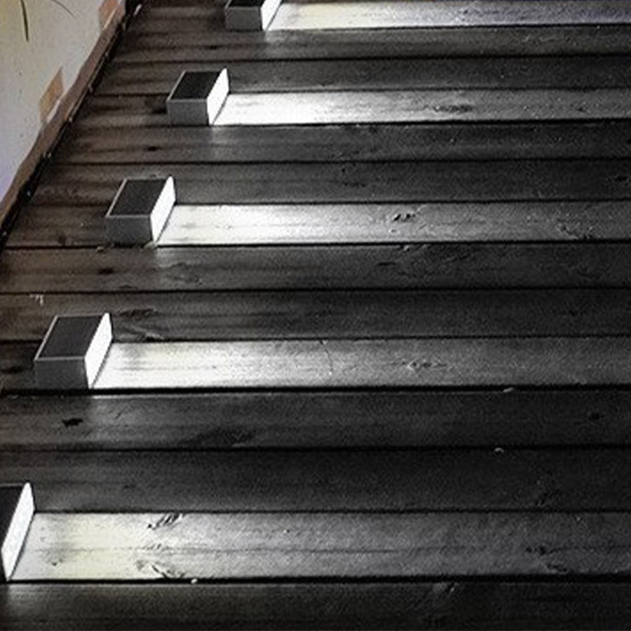Solar Outdoor Step Light Fixtures Waterproof Modern Style - Lamp Outdoor