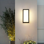 LED Rectangular Outdoor Sconce Waterproof Die-Cast Aluminum - Lamp Outdoor