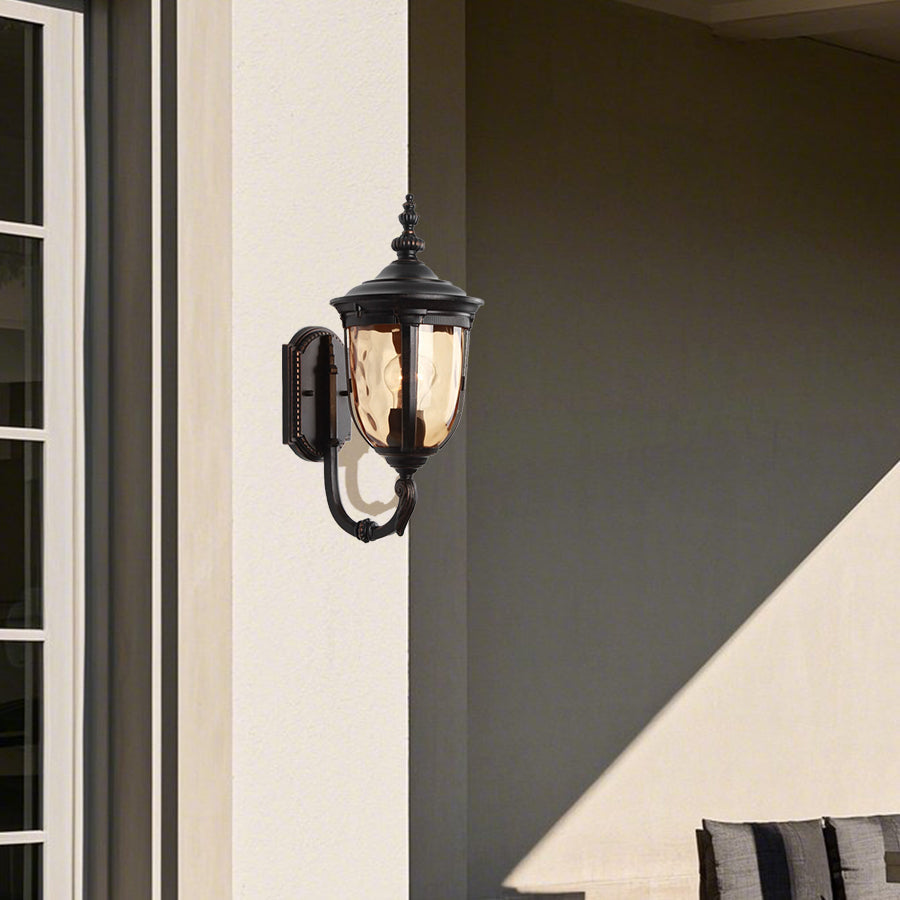 Waterproof Copper Outdoor Wall Light Retro Style - Lamp Outdoor