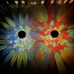 Solar colored landscape lights Waterproof Decorative - Lamp Outdoor