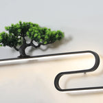 Mountain Scenery Waterproof LED Modern Outdoor Wall Lights with External Battery - Lamp Outdoor