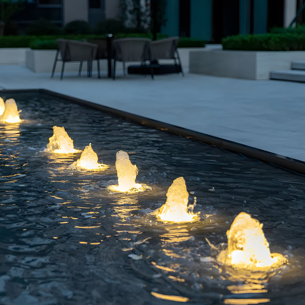 LED Fountain Light Waterproof Aluminum - Lamp Outdoor