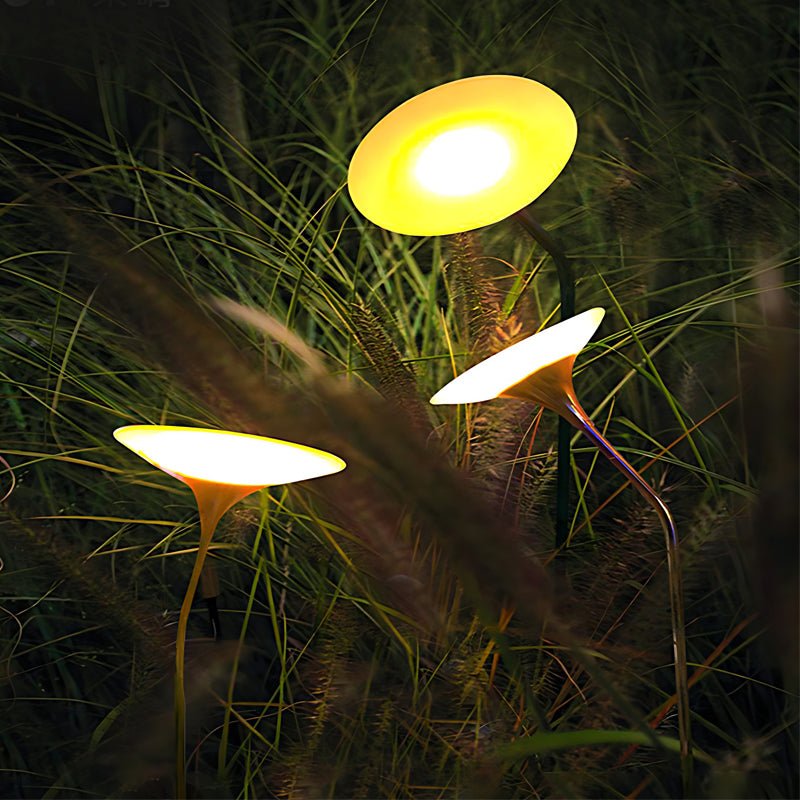 Mushroom Adjustable Intelligent Creative Modern Solar Lawn Lights Outdoor - Lamp Outdoor