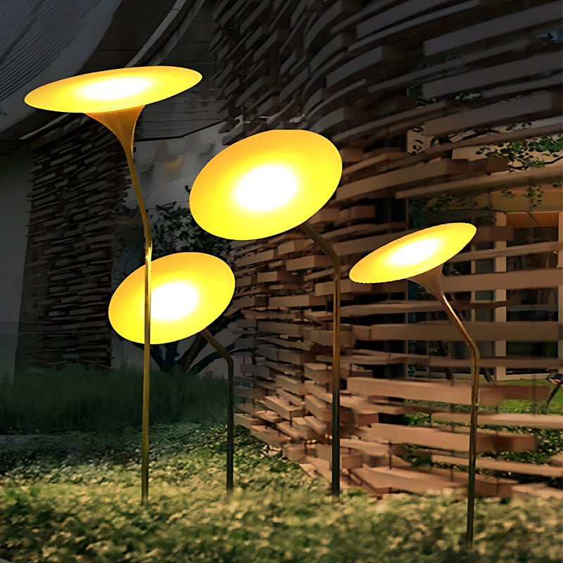 Mushroom Adjustable Intelligent Creative Modern Solar Lawn Lights Outdoor - Lamp Outdoor