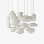 Bubble Mulberry Silk Pendant Lamp - Lamp Outdoor